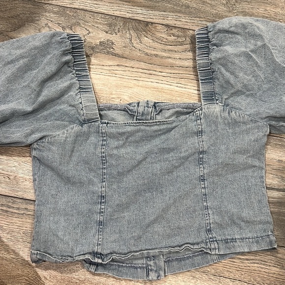Denim Top - Picture 3 of 5